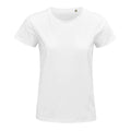 besticktes Bio Baumwoll Frauen T-Shirt | Emoji der Woche