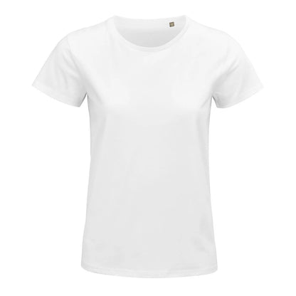 besticktes Bio Baumwoll Frauen T-Shirt | Emoji der Woche