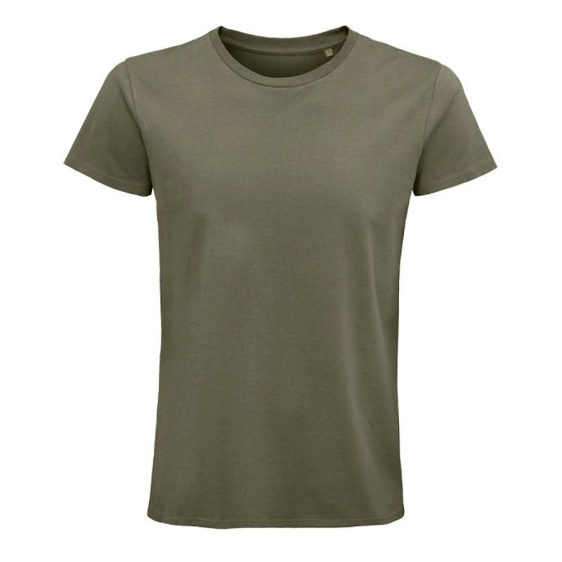 besticktes Männer Bio Baumwoll T-Shirt