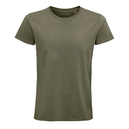 besticktes Männer Bio Baumwoll T-Shirt