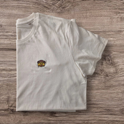 besticktes Männer Bio Baumwoll T-Shirt