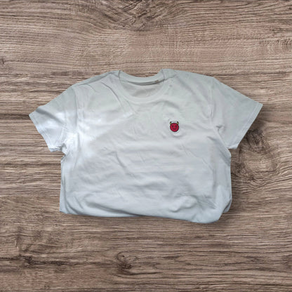 besticktes Männer Bio Baumwoll T-Shirt